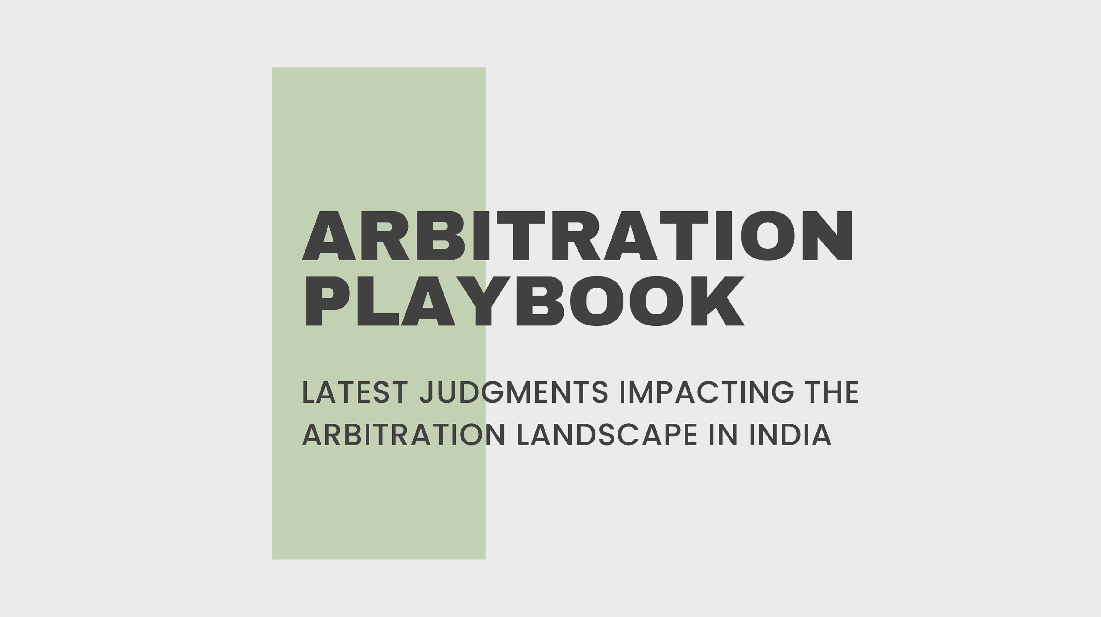 F&M Arbitration Playbook