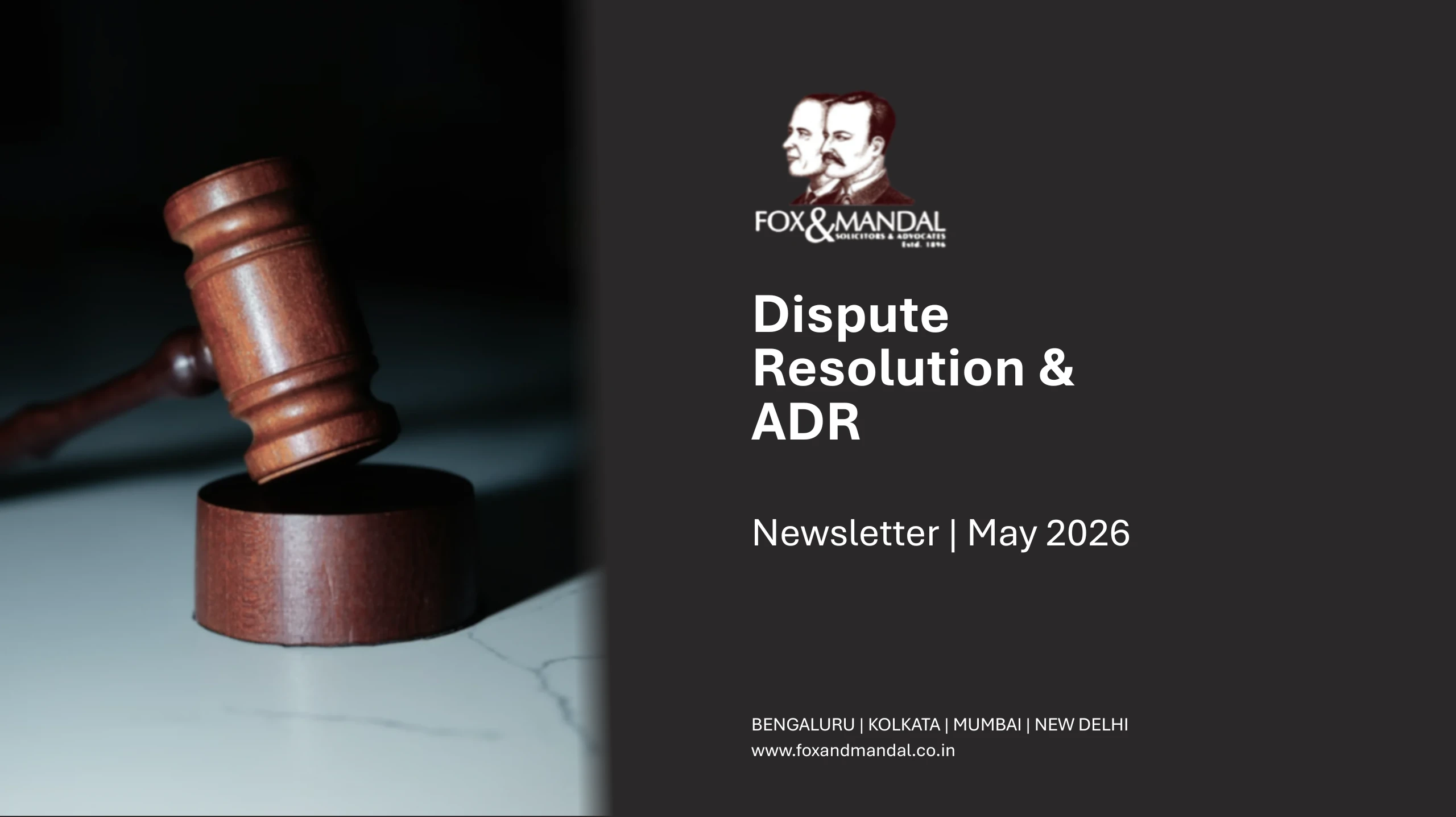 Dispute Resolution & ADR