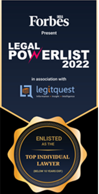 Forbes Legal Power List Award 2022 | Fox & Mandal Enlisted as a Top Individual Lawyer